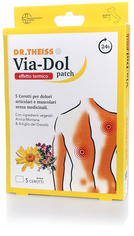 THEISS VIA-DOL PATCH EFFETTO TERMICO 5 PEZZI - Farmacia De Pasquale