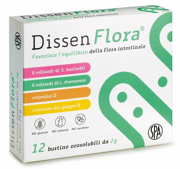 DISSEN FLORA 12 BUSTINE - Farmacia De Pasquale