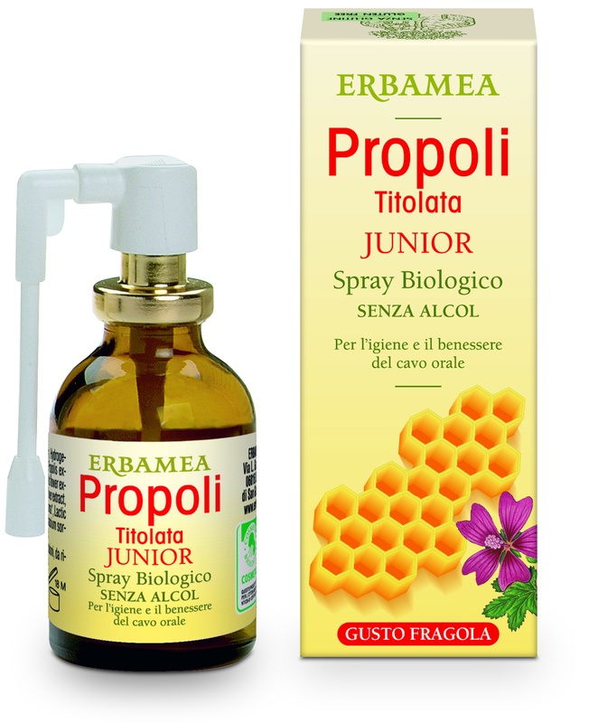 PROPOLI TITOLATA SPRAY JUNIOR BIOLOGICO 20 ML - Farmacia De Pasquale