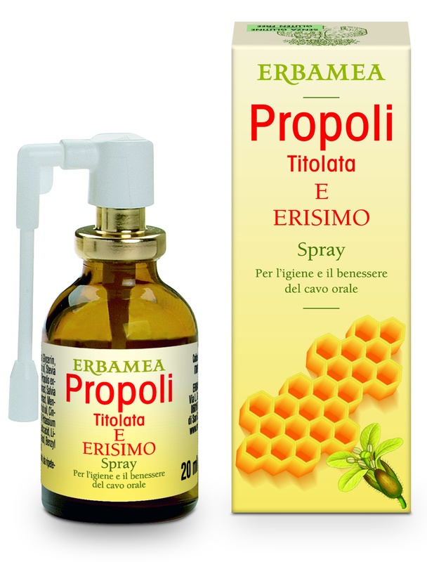PROPOLI ERISIMO TITOLATA SPRAY 20 ML - Farmacia De Pasquale