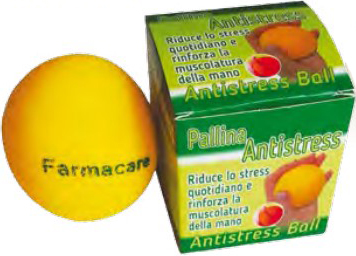 PALLINA ANTISTRESS GIALLO - Farmacia De Pasquale