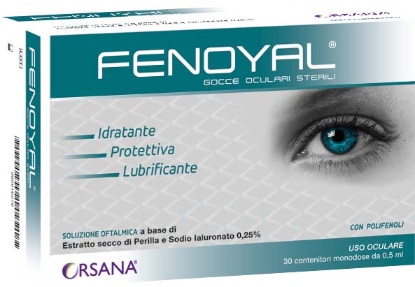 GOCCE OCULARI FENOYAL 30 CONTENITORI MONODOSE DA 0,5 ML - Farmacia De Pasquale