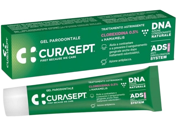 CURASEPT GEL PARODONTALE ADS DNA TRATTAMENTO ASTRINGENTE 30 ML - Farmacia De Pasquale