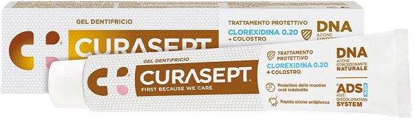 CURASEPT GEL DENTIFRICIO ADS DNA TRATTAMENTO PROTETTIVO 75 ML - Farmacia De Pasquale