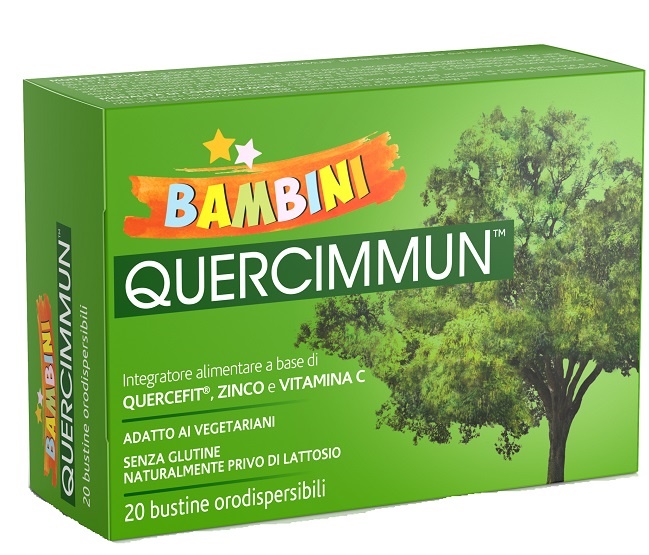 QUERCIMMUN BAMBINI 20 BUSTINE OROSOLUBILI - Farmacia De Pasquale