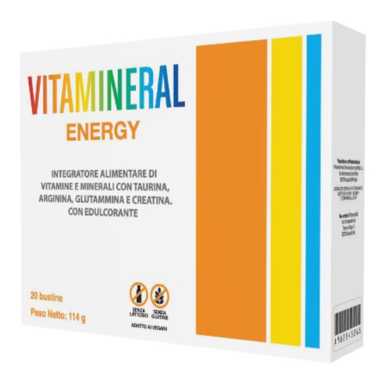VITAMINERAL ENERGY 20 BUSTINE - Farmacia De Pasquale