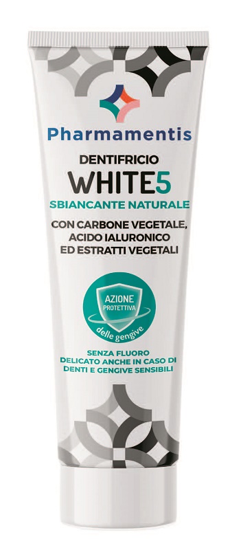 PHARMAMENTIS DENTIFRICIO WHITE5 75 ML - Farmacia De Pasquale
