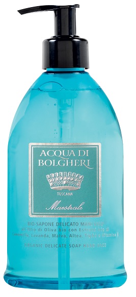 ACQUA DI BOLGHERI SAPONE DELICATO BIO MAESTRALE 500 ML - Farmacia De Pasquale