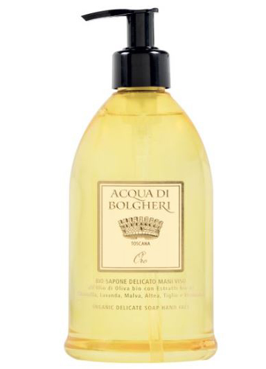 ACQUA DI BOLGHERI SAPONE DELICATO BIO ORO 500 ML - Farmacia De Pasquale