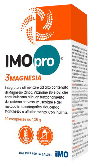 IMOPRO 3 MAGNESIA 90 COMPRESSE - Farmacia De Pasquale