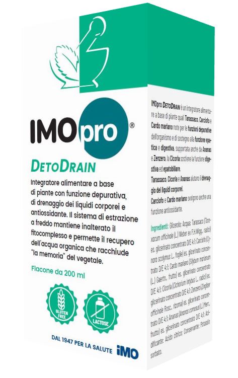 IMOPRO DETODRAIN 200 ML - Farmacia De Pasquale
