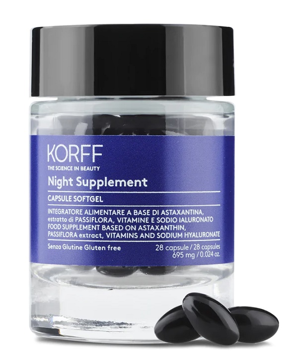KORFF NIGHT SUPPLEMENT 28 CAPSULE - Farmacia De Pasquale