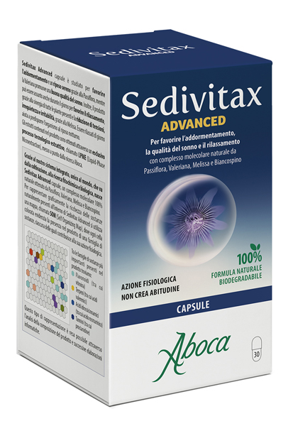 SEDIVITAX ADVANCED 30 CAPSULE - Farmacia De Pasquale