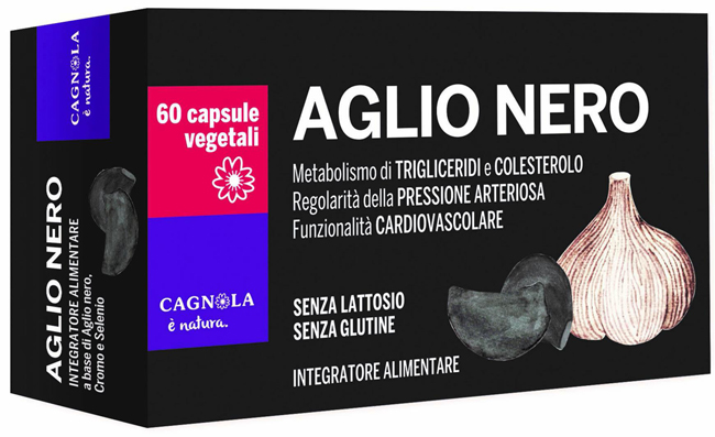 AGLIO NERO 60 CAPSULE CAGNOLA - Farmacia De Pasquale