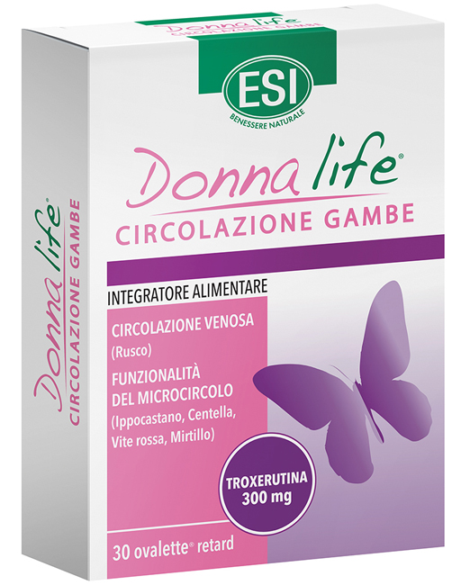 ESI DONNA LIFE CIRCOLAZIONE GAMBE 30 OVALETTE - Farmacia De Pasquale