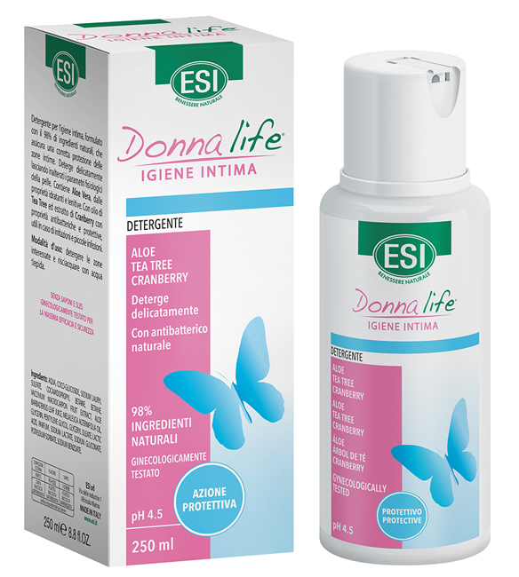 ESI DONNA LIFE DETERGENTE INTIMO PROTETTIVO 250 ML - Farmacia De Pasquale