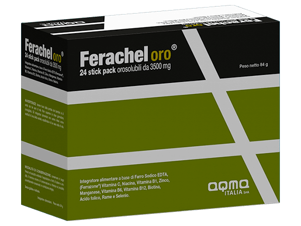FERACHEL ORO 24 STICK OROSOLUBILI - Farmacia De Pasquale