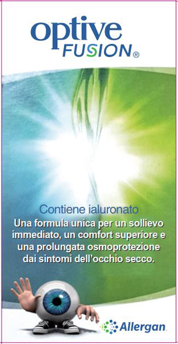 OPTIVE FUSION SOLUZIONE OFTALMICA 10 ML - Farmacia De Pasquale