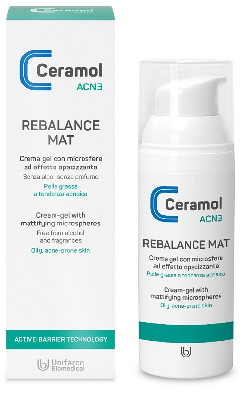 CERAMOL ACN3 REBALANCE MAT 50 ML - Farmacia De Pasquale
