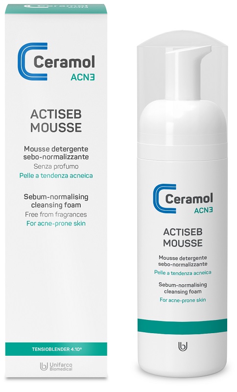 CERAMOL ACN3 ACTISEB MOUSSE 150 ML - Farmacia De Pasquale