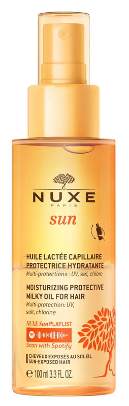NUXE SUN HUILE LACTEE CAPILLAIRE 100 ML - Farmacia De Pasquale