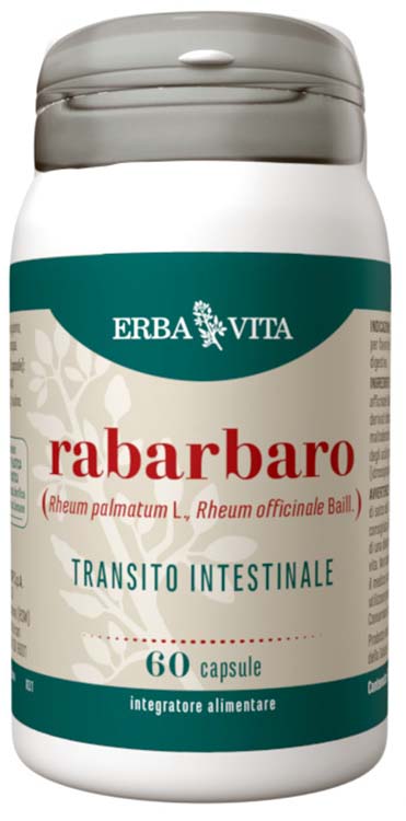 RABARBARO 60 CAPSULE - Farmacia De Pasquale