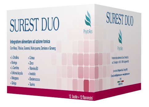 SUREST DUO 12 BUSTINE 9G + 12 FIALETTE 20ML - Farmacia De Pasquale