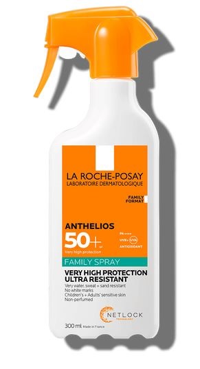 ANTHELIOS FAMILY SPRAY 50+ 300 ML - Farmacia De Pasquale
