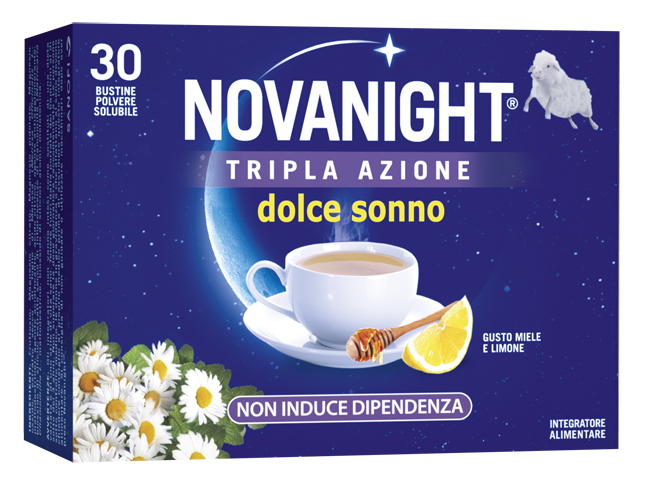 NOVANIGHT TRIPLA AZIONE DOLCE SONNO 30 BUSTINE - Farmacia De Pasquale