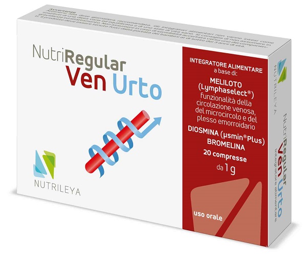 NUTRIREGULAR VEN URTO 20 COMPRESSE - Farmacia De Pasquale