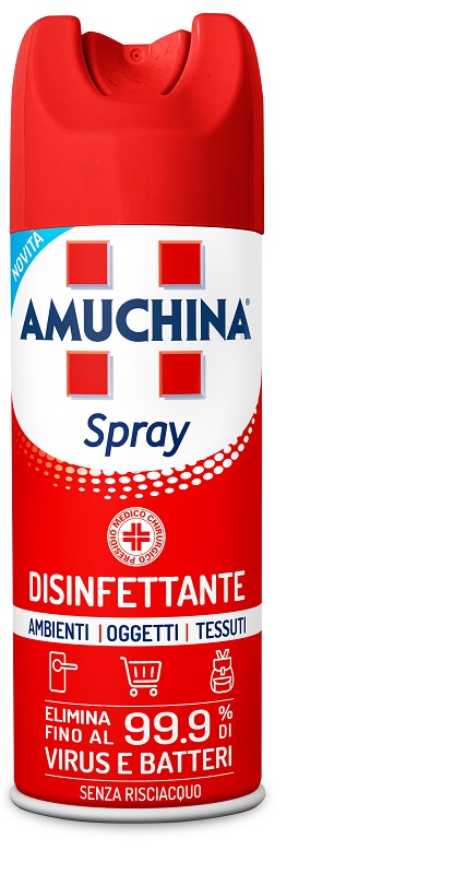 AMUCHINA SPRAY AMBIENTI OGGETTI TESSUTI 400 ML - Farmacia De Pasquale