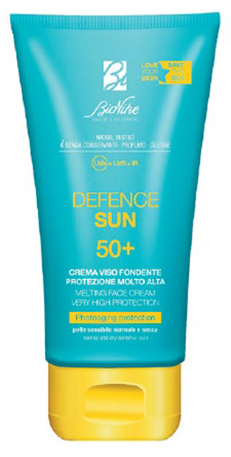 DEFENCE SUN CREMA VISO FONDENTE 50+ 50 ML - Farmacia De Pasquale
