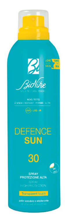 DEFENCE SUN SPRAY TRANSPARENT TOUCH 30 200 ML - Farmacia De Pasquale