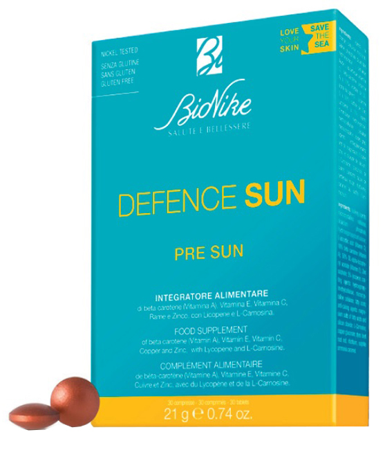 DEFENCE SUN PRE SUN 30 COMPRESSE - Farmacia De Pasquale