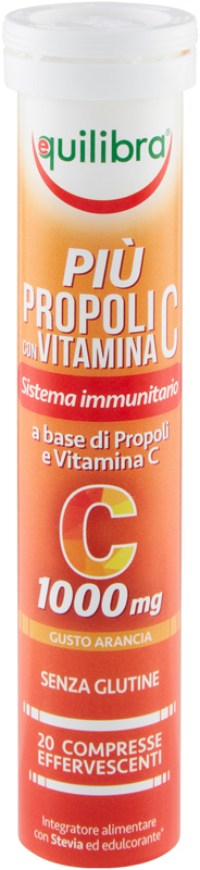 PIU' PROPOLI CON VITAMINA C 20 COMPRESSE - Farmacia De Pasquale