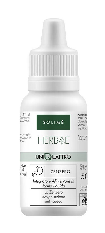 UNIQUATTRO ZENZERO 50 ML - Farmacia De Pasquale