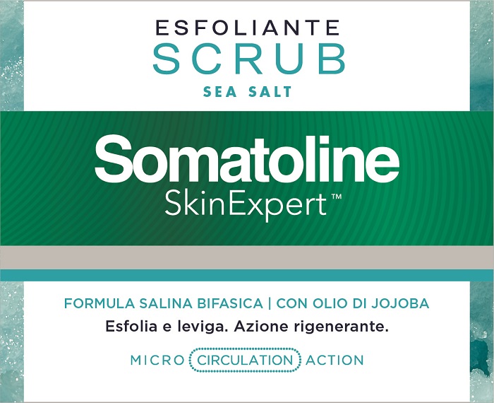 SOMATOLINE SKIN EXPERT SCRUB SEA SALT 350 G - Farmacia De Pasquale