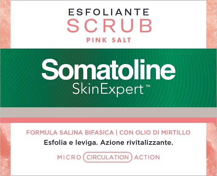 SOMATOLINE SKIN EXPERT SCRUB PINK SALT 350 G - Farmacia De Pasquale