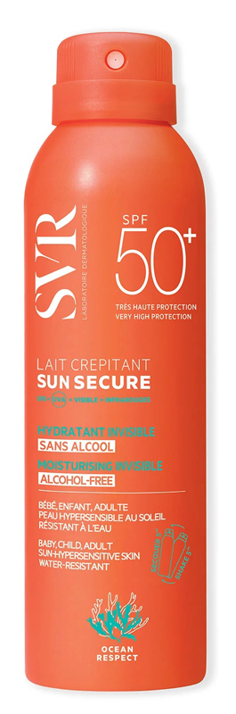 SUN SECURE LAIT CREPITANT SPF50+ 200 ML - Farmacia De Pasquale
