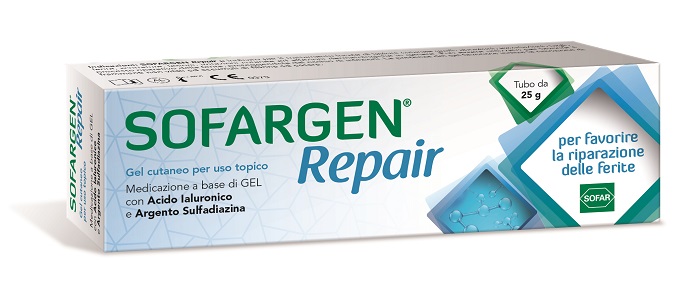 MEDICAZIONE SOFARGEN GEL ACIDO IALURONICO E ARGENTO SULFADIAZINA TUBETTO 25 G - Farmacia De Pasquale