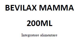 BEVILAX MAMMA 200 ML - Farmacia De Pasquale
