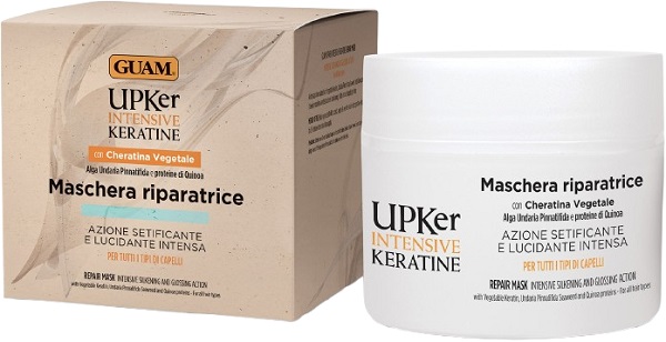 GUAM UPKER INTENSIVE KERATINE MASCHERA RIPARATRICE 200 ML - Farmacia De Pasquale