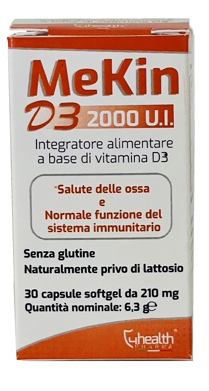 MEKIN D3 2000 UI 30 CAPSULE SOFTGEL - Farmacia De Pasquale