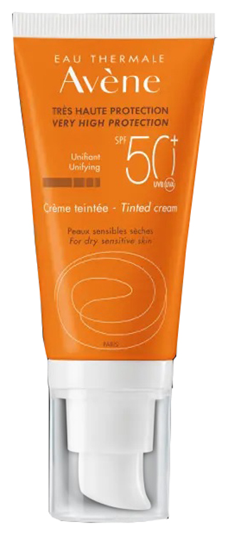 AVENE SOL CREMA SPF50+ COLORATA NUOVA FORMULA 50 ML - Farmacia De Pasquale