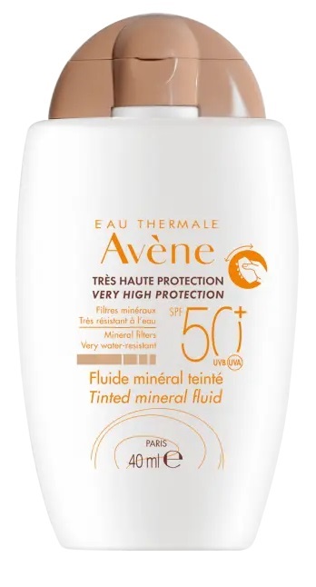 AVENE SOL FLUIDO MINERALE SPF50+ COLORATO NUOVA FORMULA 40 ML - Farmacia De Pasquale