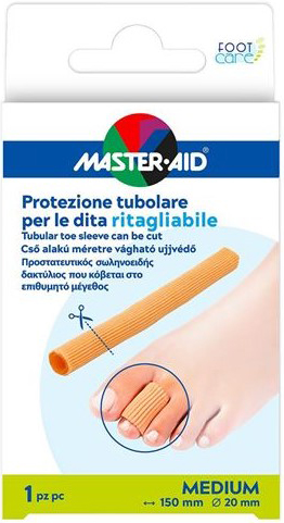 PROTEZIONE TUBOLARE MASTER-AID FOOTCARE RITAGLIABILE 15 CM 20 MM MEDIUM C7 - Farmacia De Pasquale