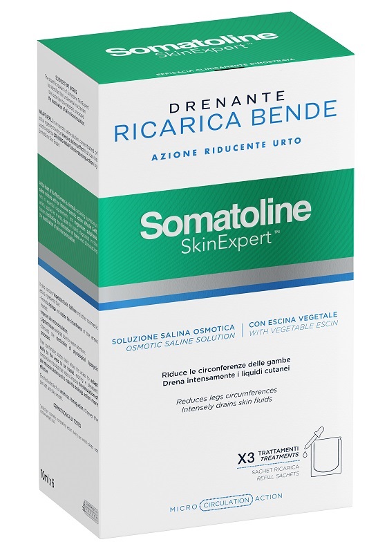 SOMATOLINE SKIN EXPERT BENDE SNELLENTI DRENANTI KIT RICARICA - Farmacia De Pasquale