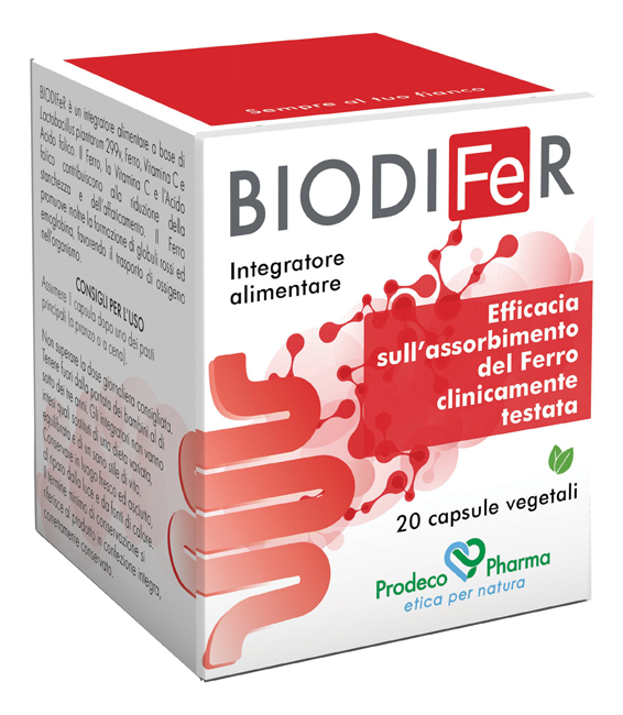 BIODIFER 20 CAPSULE VEGETALI - Farmacia De Pasquale