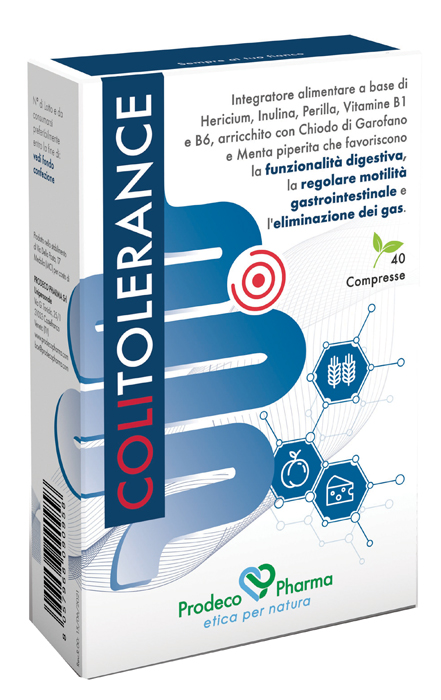 COLITOLERANCE 40 COMPRESSE - Farmacia De Pasquale