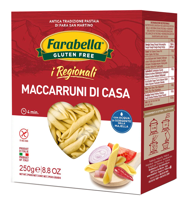 FARABELLA MACCARRUNI CASA I REGIONALI 250 G - Farmacia De Pasquale